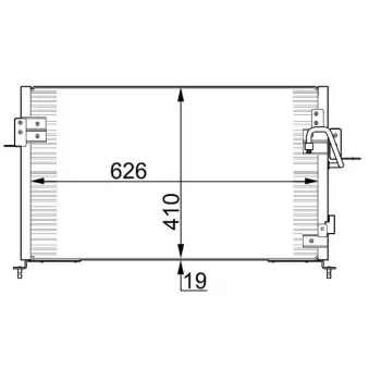 Condenseur, climatisation SAMAXX CCS-LR-002