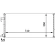 MAHLE AC 689 000P - Condenseur, climatisation