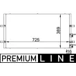 MAHLE AC 695 000P - Condenseur, climatisation