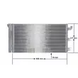 MAHLE AC 710 000S - Condenseur, climatisation