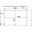 MAHLE AC 755 000S - Condenseur, climatisation