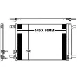 MAHLE AC 772 000P - Condenseur, climatisation