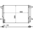 MAHLE AC 864 000S - Condenseur, climatisation