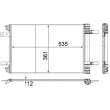 MAHLE AC 886 000P - Condenseur, climatisation