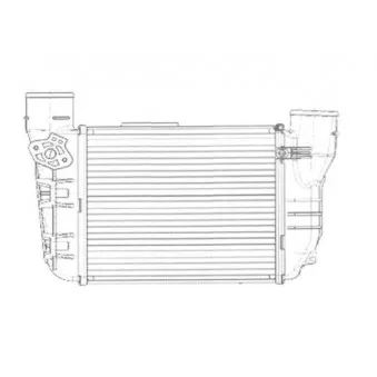 NRF 30765 - Intercooler, échangeur