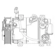 MAHLE ACP 632 000P - Compresseur, climatisation