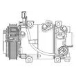 MAHLE ACP 633 000P - Compresseur, climatisation