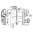 MAHLE ACP 637 000P - Compresseur, climatisation
