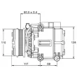 MAHLE ACP 858 000P - Compresseur, climatisation