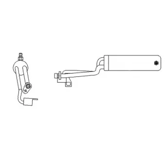 Filtre déshydratant, climatisation MAHLE AD 69 000S