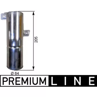 MAHLE AD 91 000P - Filtre déshydratant, climatisation