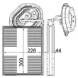 Evaporateur climatisation MAHLE [AE 3 000P]