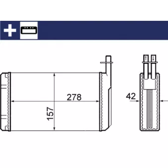 MAHLE AH 68 000S - Système de chauffage