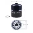 MAHLE AL 14D - Cartouche de dessicateur, système d'air comprimé
