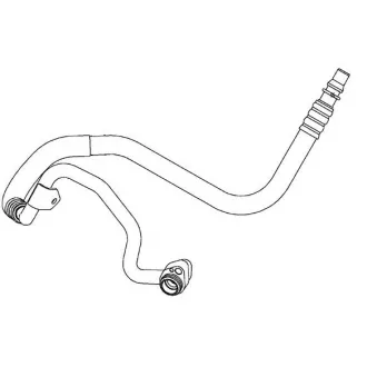 Conduite à basse pression, climatisation MAHLE [AP 105 000P]