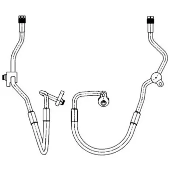 MAHLE AP 128 000P - Conduite à haute pression, climatisation