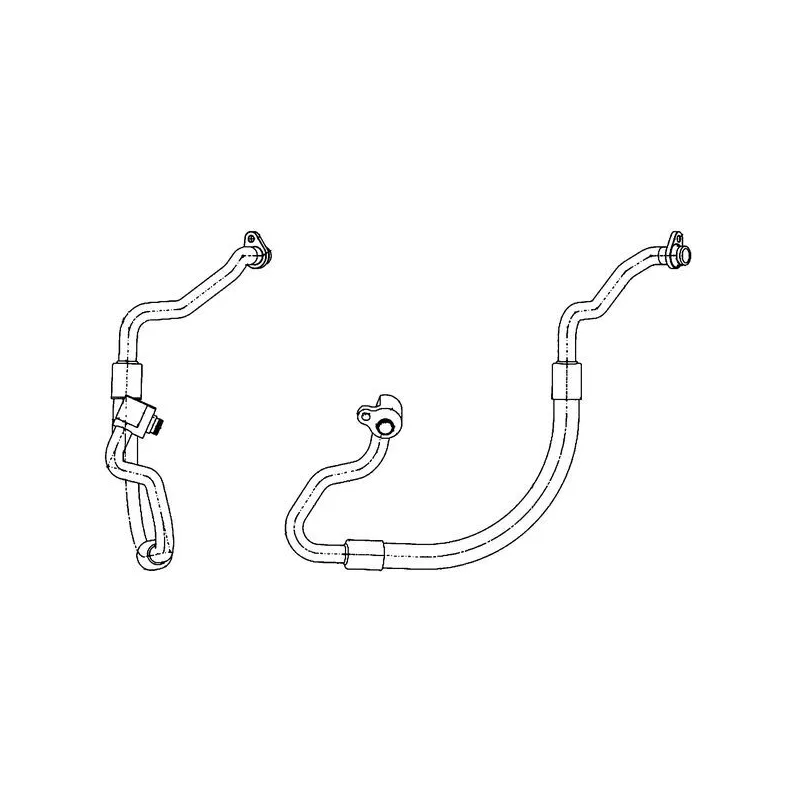 Conduite à basse pression, climatisation MAHLE AP 129 000P - Visuel 1