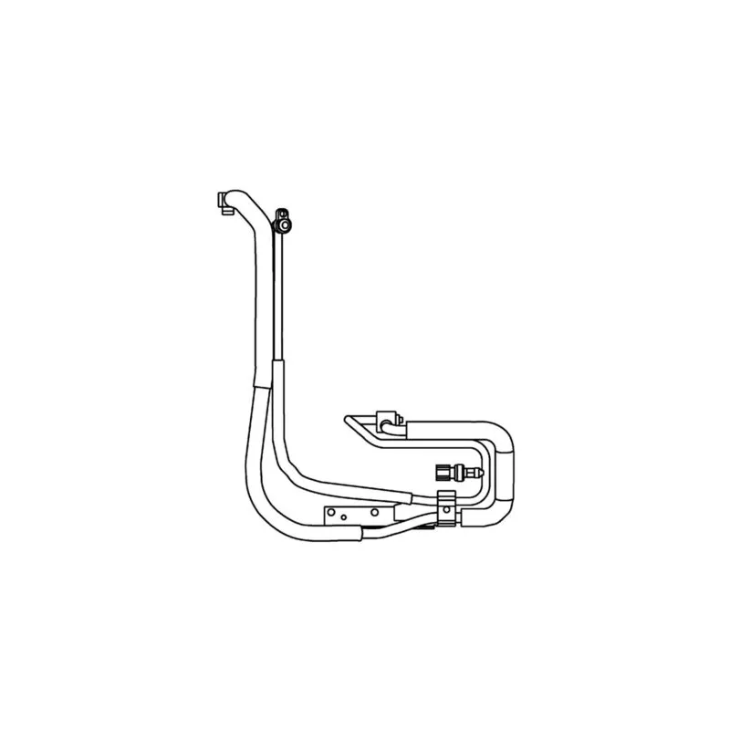 Conduite à haute/basse pression, climatisation MAHLE AP 95 000P - Visuel 1