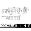MAHLE CE 37 000P - Radiateur, réaspiration des gaz d'échappement