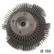 MAHLE CFC 169 000P - Embrayage, ventilateur de radiateur