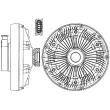 MAHLE CFC 229 000P - Embrayage, ventilateur de radiateur