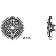 MAHLE CFC 64 000P - Embrayage, ventilateur de radiateur