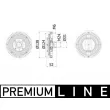 MAHLE CFC 64 001P - Embrayage, ventilateur de radiateur