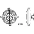 MAHLE CFC 81 000P - Embrayage, ventilateur de radiateur