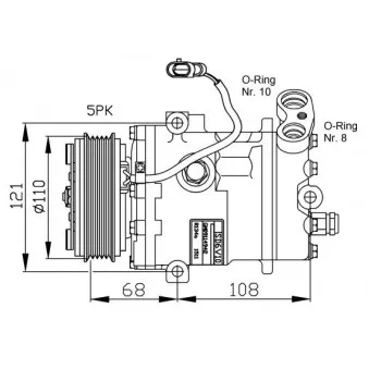 NRF 32197G - Compresseur, climatisation