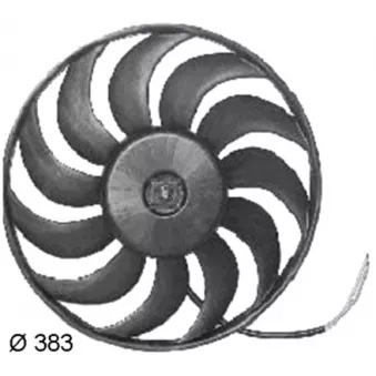 Ventilateur, refroidissement du moteur MAHLE CFF 133 000S pour AUDI A6 3.2 FSI quattro - 255cv
