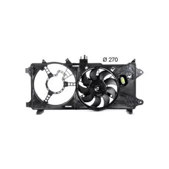 Ventilateur, refroidissement du moteur MAHLE OEM 51718487