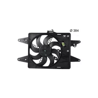 Ventilateur, refroidissement du moteur MAHLE CFF 152 000P