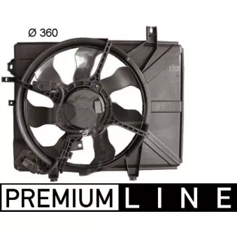 Ventilateur, refroidissement du moteur TYC 813-1002