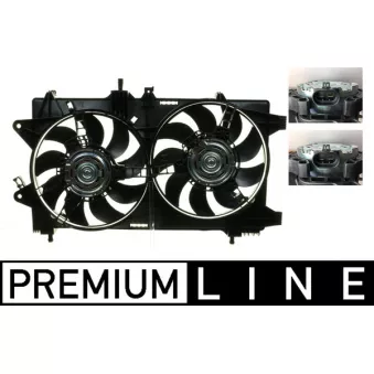 Ventilateur, refroidissement du moteur MAHLE CFF 245 000P