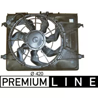 MAHLE CFF 265 000P - Ventilateur, refroidissement du moteur