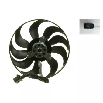 Ventilateur, refroidissement du moteur MAHLE CFF 274 000S pour VOLKSWAGEN GOLF 1.6 - 105cv