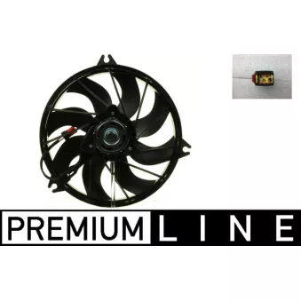 Ventilateur, refroidissement du moteur MAHLE CFF 301 000P pour PEUGEOT 206 1.1 - 60cv