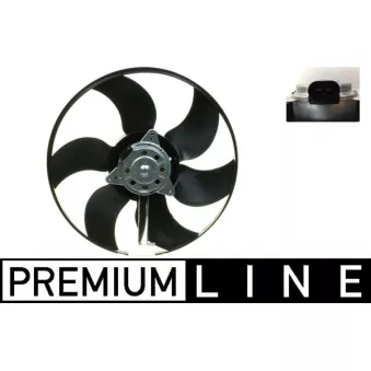 Ventilateur, refroidissement du moteur MAHLE CFF 308 000P pour RENAULT MEGANE 1.6 e - 90cv