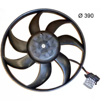 Ventilateur, refroidissement du moteur MAHLE CFF 379 000S pour OPEL ASTRA 1.6 - 116cv