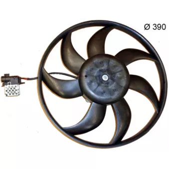 Ventilateur, refroidissement du moteur MAHLE CFF 380 000S pour OPEL ASTRA 1.6 EcoTec - 116cv
