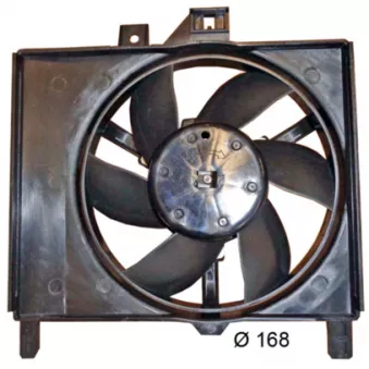 Ventilateur, refroidissement du moteur MAHLE CFF 387 000S