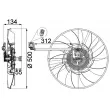 MAHLE CFF 467 000P - Ventilateur, refroidissement du moteur