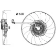 MAHLE CFF 474 000P - Ventilateur, refroidissement du moteur