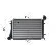 MAHLE CI 166 000P - Intercooler, échangeur