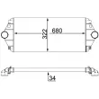 MAHLE CI 17 000S - Intercooler, échangeur