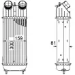 MAHLE CI 172 000P - Intercooler, échangeur