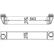 MAHLE CI 189 000S - Intercooler, échangeur