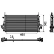 MAHLE CI 191 000P - Intercooler, échangeur