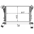 MAHLE CI 207 000S - Intercooler, échangeur