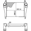 MAHLE CI 268 000P - Intercooler, échangeur